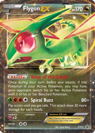 Image of Flygon EX XY61  - Holofoil XY Promos - Promo