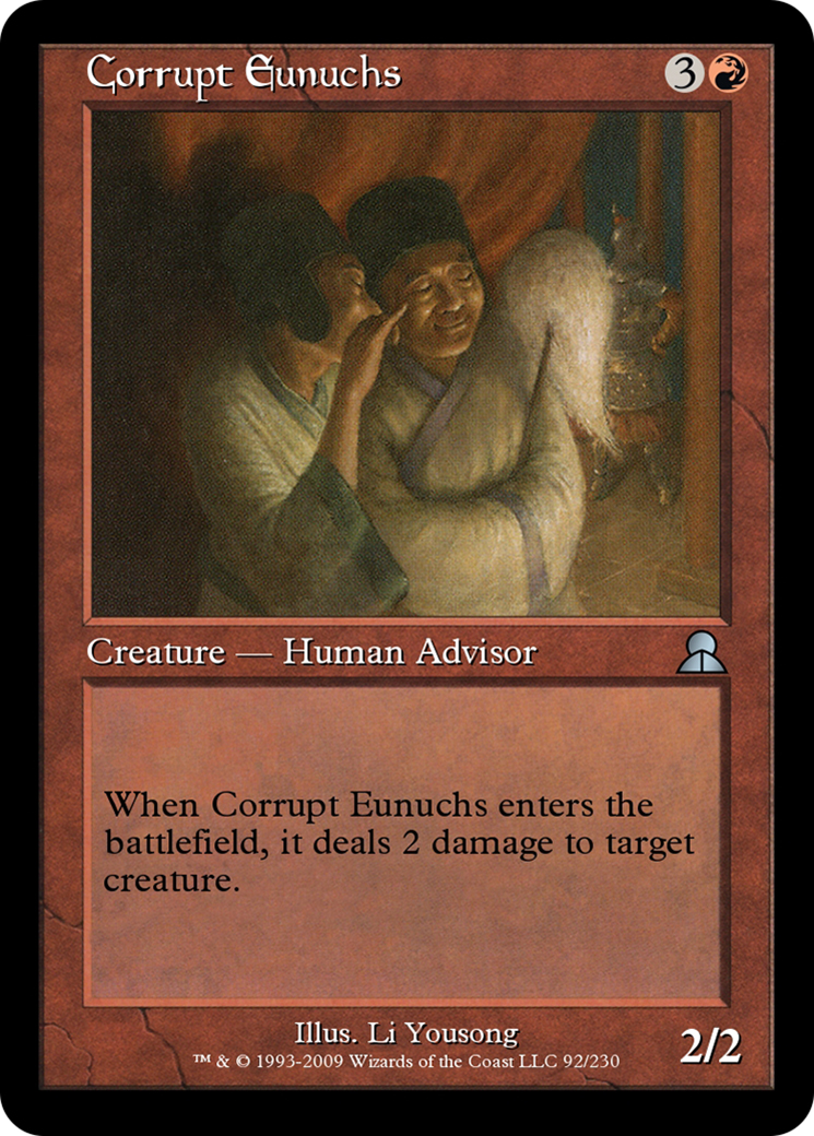 Image of Corrupt Eunuchs (ME3-092) - Masters Edition III