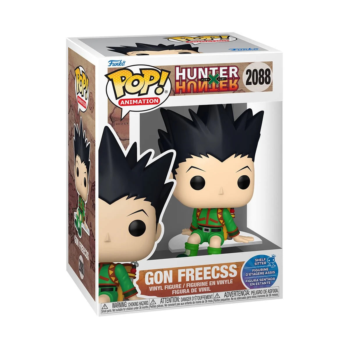 Image of Hunter x Hunter Gon Freecss (Sitting) Funko Pop! Vinyl Figure #2088