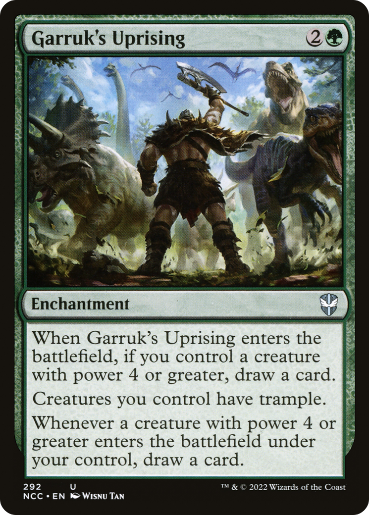 Image of Garruk's Uprising (NCC-292) - New Capenna Commander