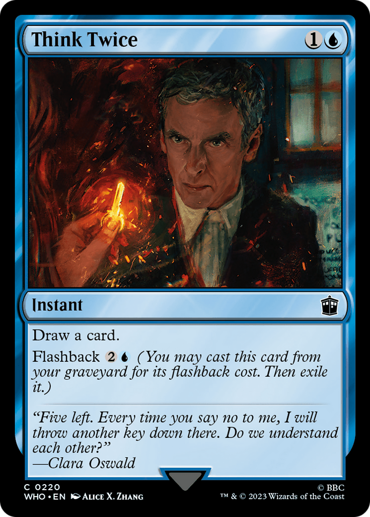 Image of Think Twice (WHO-220) - Doctor Who