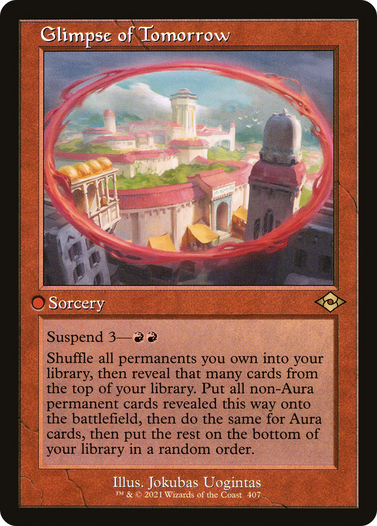 Image of Glimpse of Tomorrow (Retro Frame) (MH2-407) - Modern Horizons 2 Foil