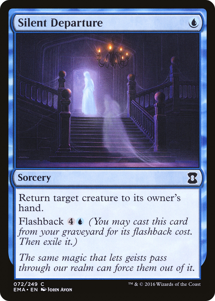 Image of Silent Departure (EMA-072) - Eternal Masters Foil