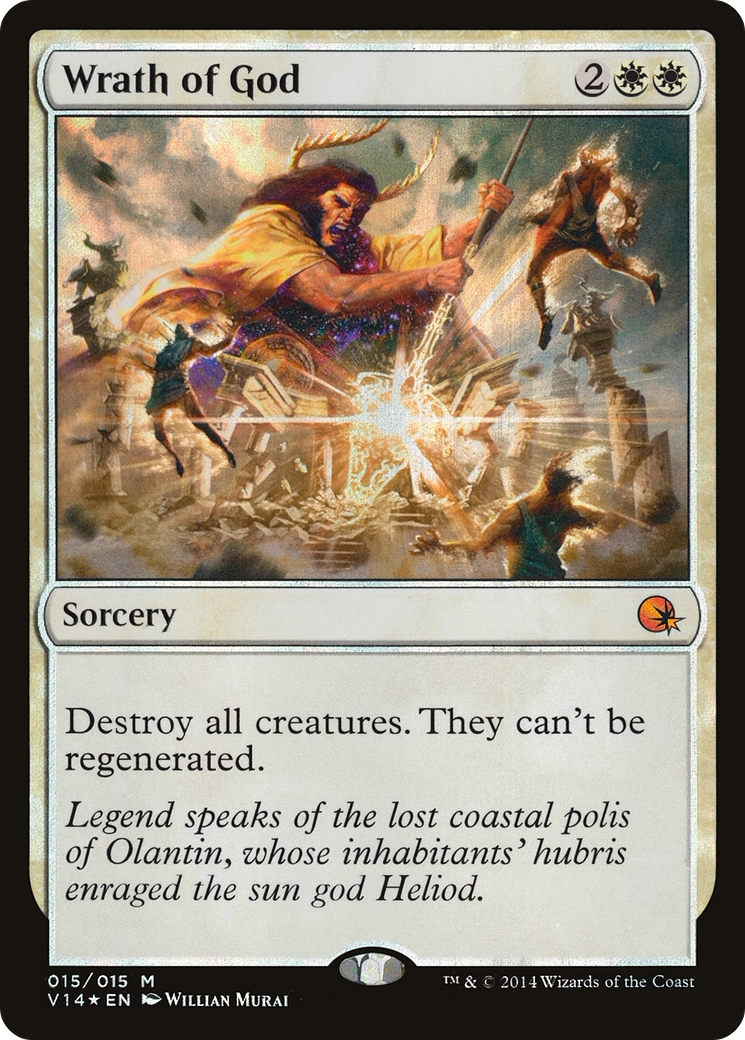 Image of Wrath of God (V14-015) - From the Vault: Annihilation Foil