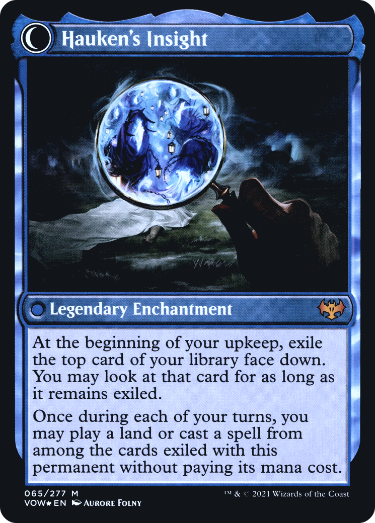 Image of Jacob Hauken, Inspector (PRE-65S) - Innistrad: Crimson Vow Promos: (Double Faced Transform) Foil