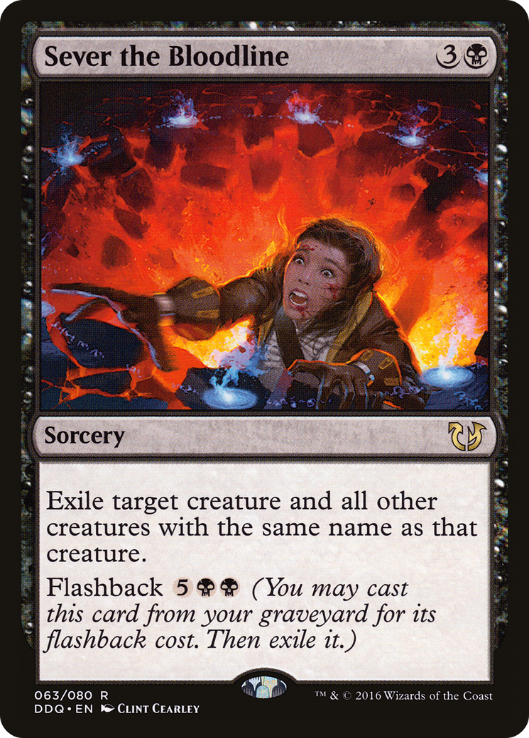 Image of Sever the Bloodline (DDQ-063) - Duel Decks: Blessed vs. Cursed