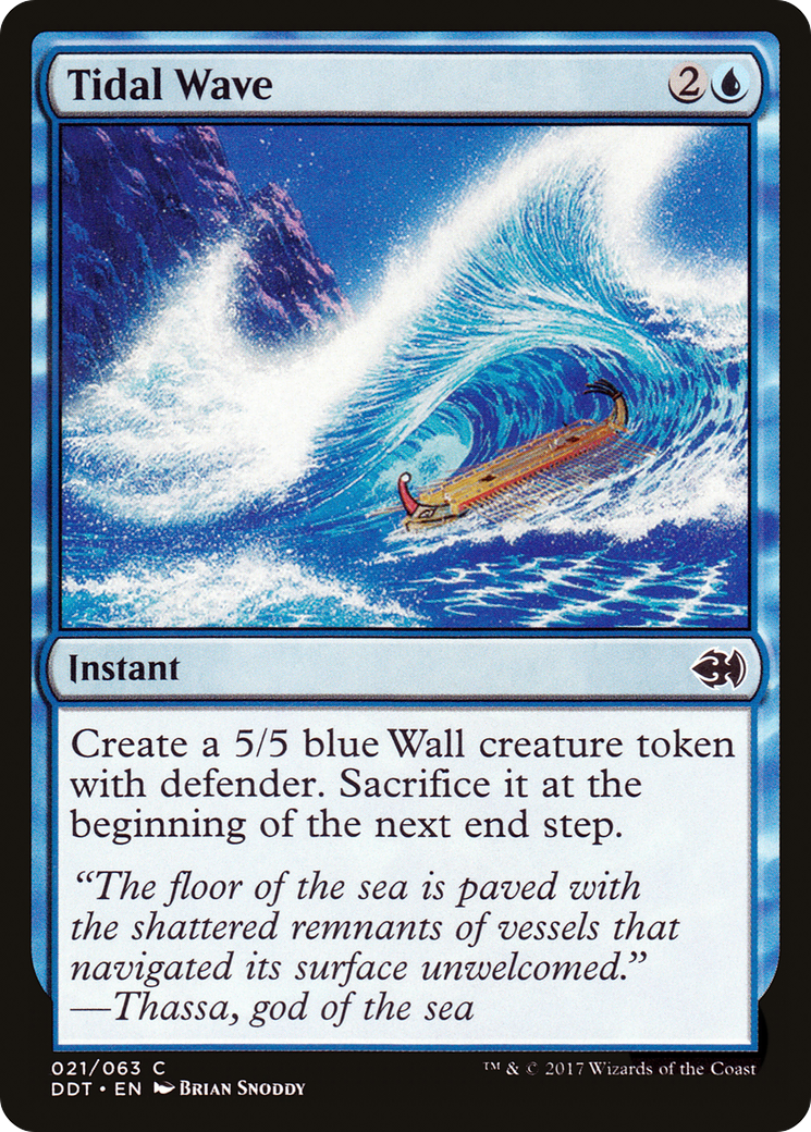 Image of Tidal Wave (DDT-021) - Duel Decks: Merfolk vs. Goblins