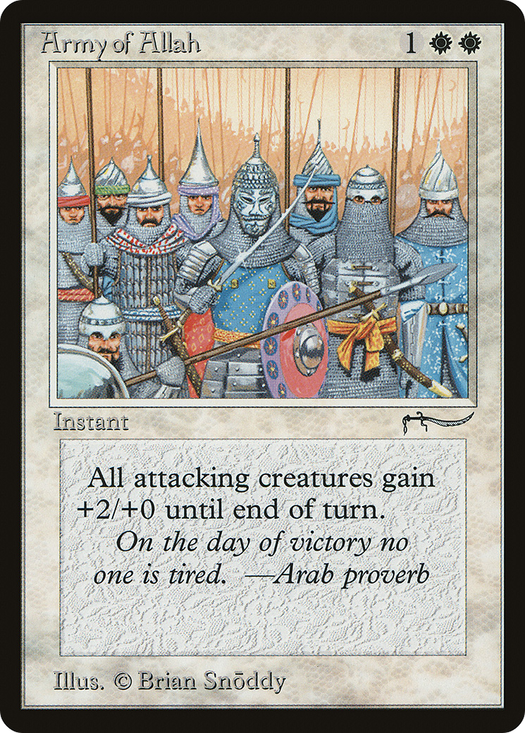 Image of Army of Allah (Light) (ARN-) - Arabian Nights