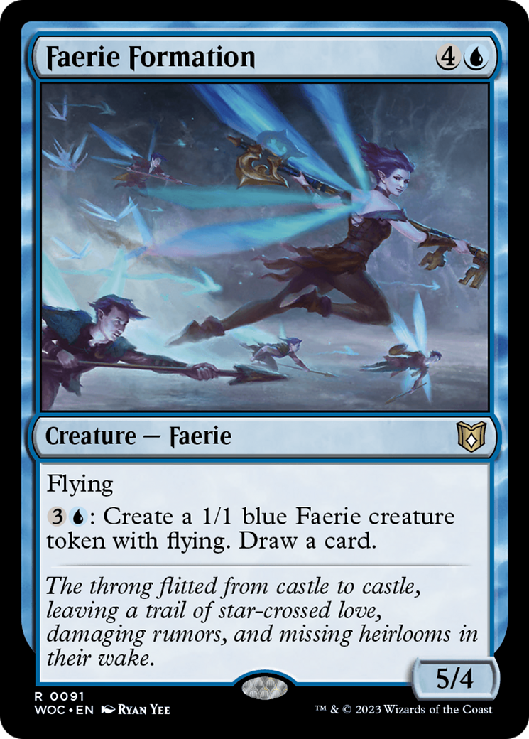 Image of Faerie Formation (WOC-091) - Wilds of Eldraine Commander