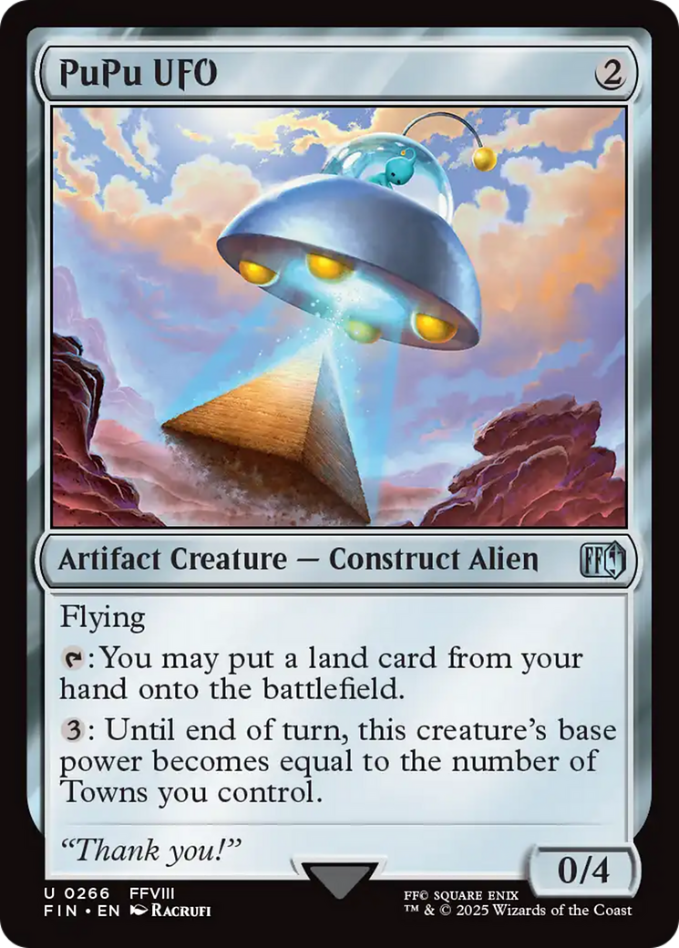 Image of PuPu UFO (FIN-266) - FINAL FANTASY Foil