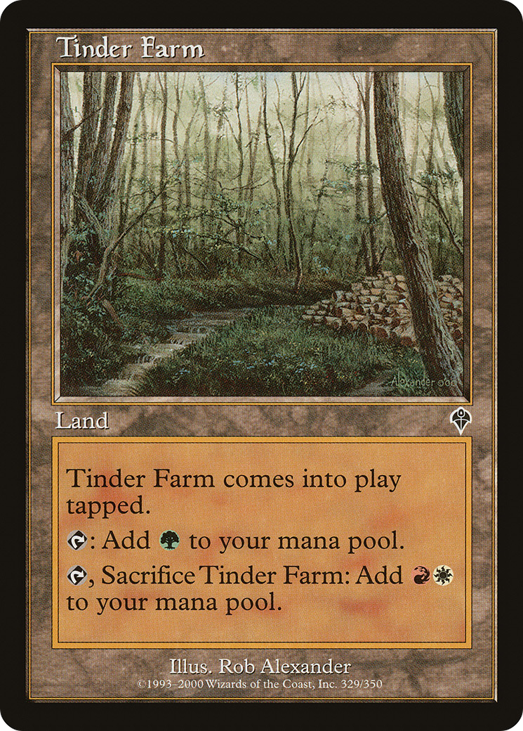 Image of Tinder Farm (INV-329) - Invasion Foil