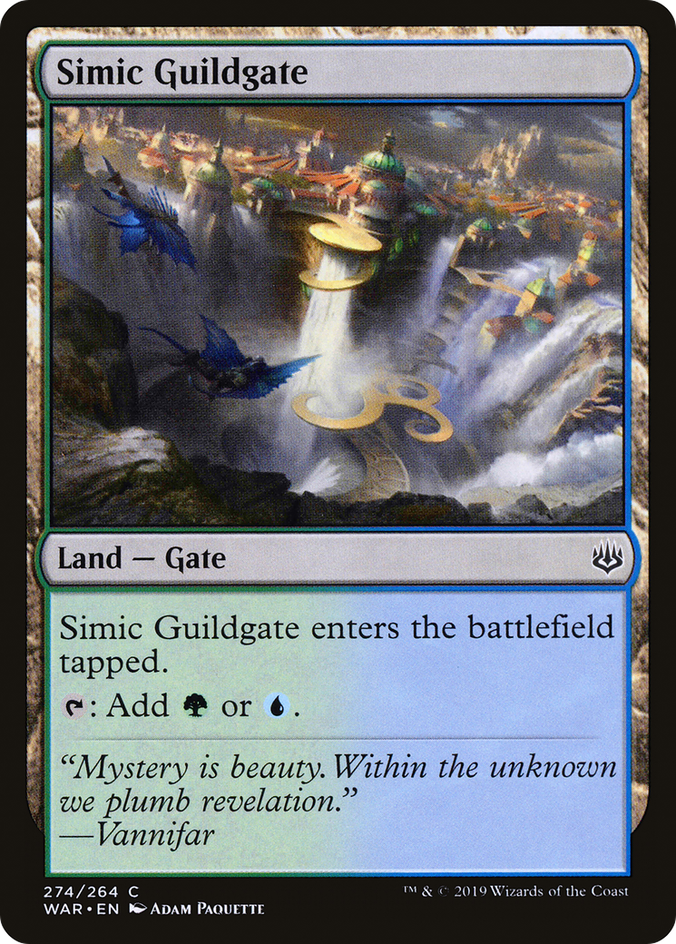 Image of Simic Guildgate (WAR-274) - War of the Spark