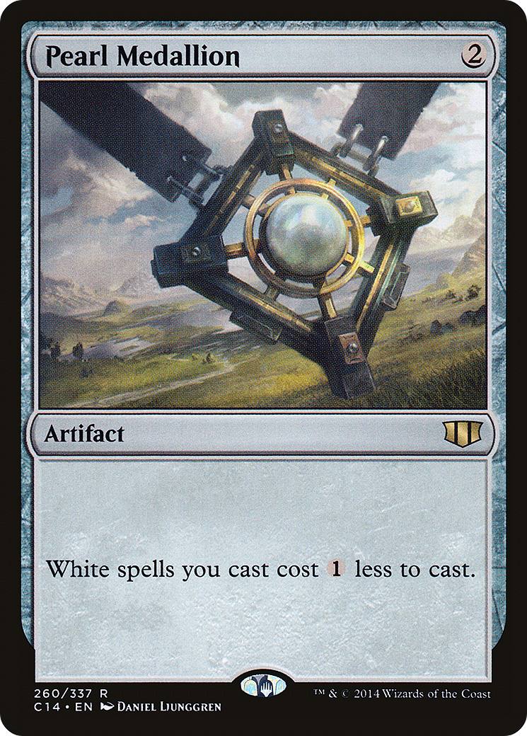 Image of Pearl Medallion (C14-260) - Commander 2014