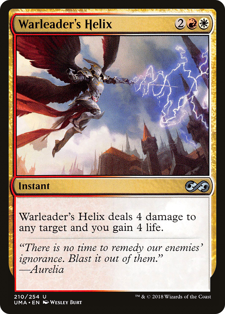 Image of Warleader's Helix (UMA-210) - Ultimate Masters