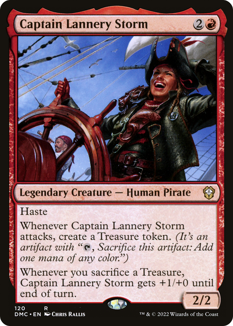 Image of Captain Lannery Storm (DMC-120) - Dominaria United Commander