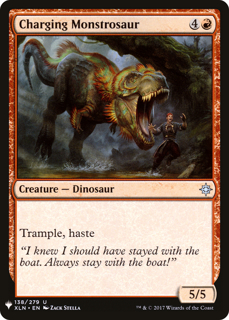 Image of Charging Monstrosaur (LIST-XLN-138) - The List
