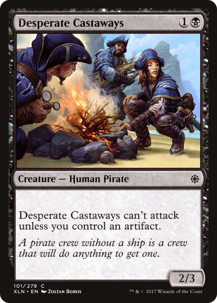 Image of Desperate Castaways (XLN-101) - Ixalan Foil