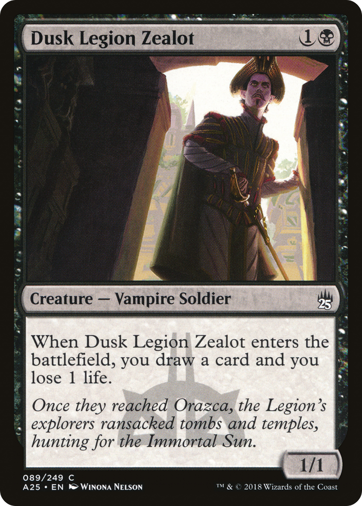 Image of Dusk Legion Zealot (A25-089) - Masters 25 Foil