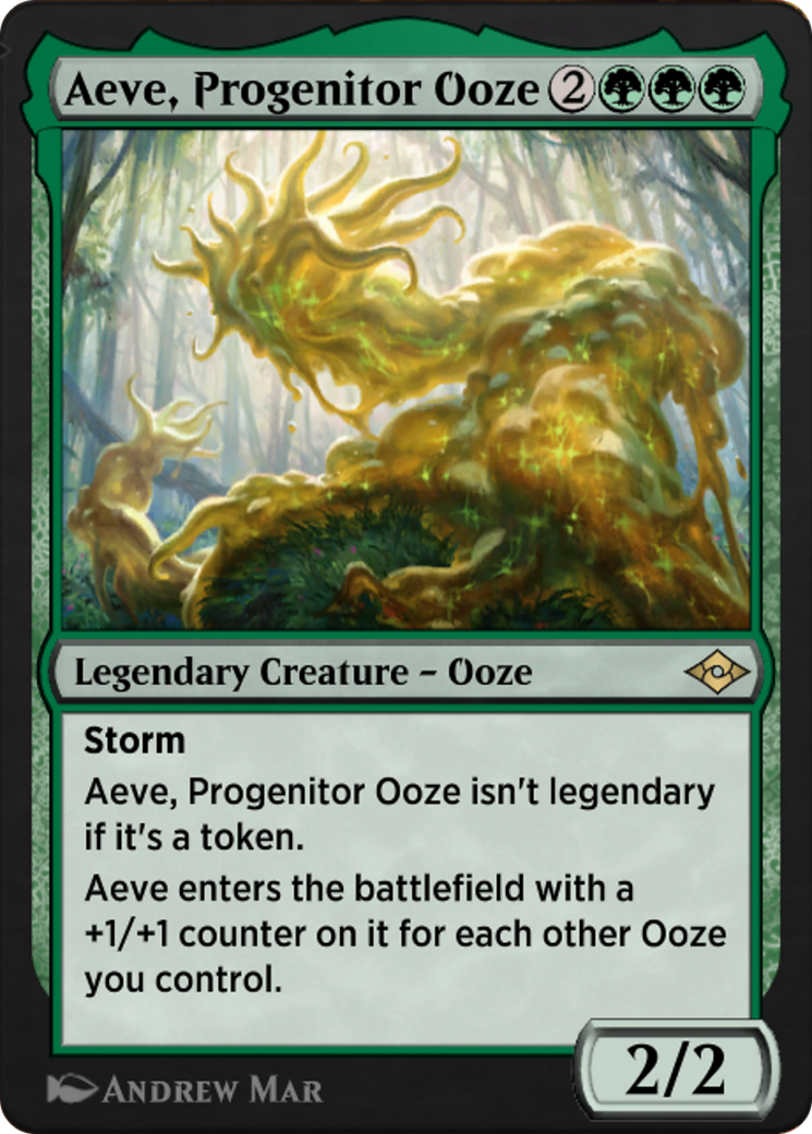 Image of Aeve, Progenitor Ooze (J21-539) - Jumpstart: Historic Horizons