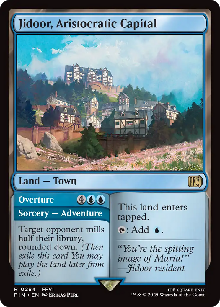 Image of Jidoor, Aristocratic Capital (FIN-284) - FINAL FANTASY Foil