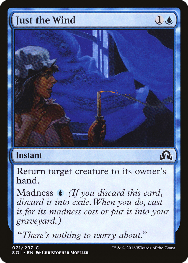 Image of Just the Wind (SOI-071) - Shadows over Innistrad Foil