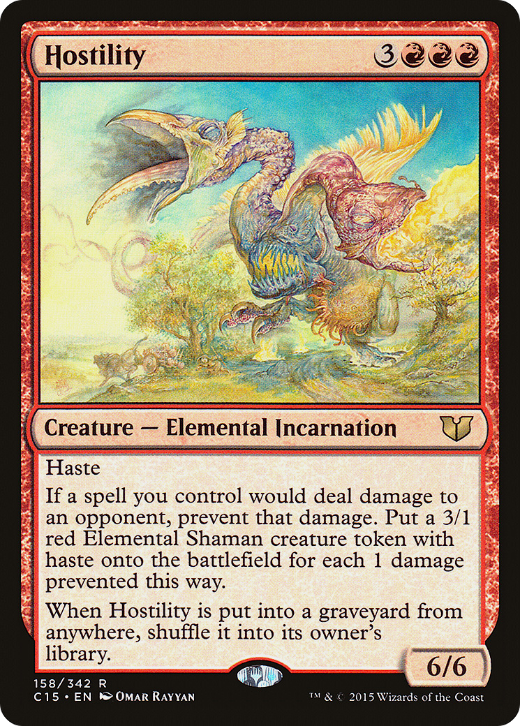 Image of Hostility (C15-158) - Commander 2015