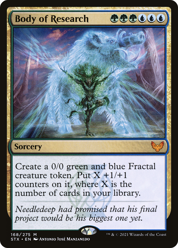 Image of Body of Research (STX-168) - Strixhaven: School of Mages Foil