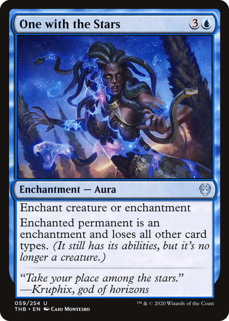 Image of One with the Stars (THB-059) - Theros Beyond Death Foil
