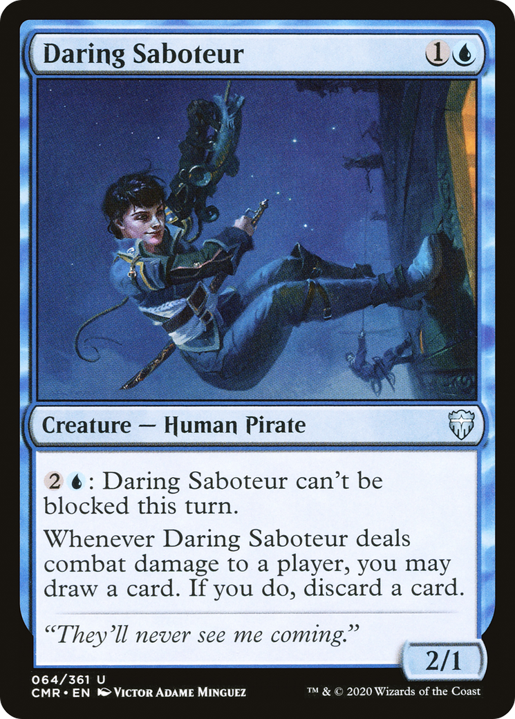Image of Daring Saboteur (CMR-064) - Commander Legends