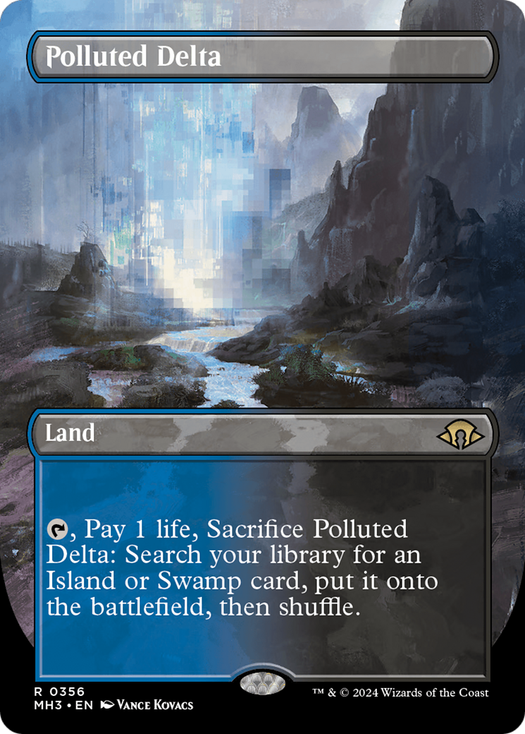 Image of Polluted Delta (Borderless) (MH3-356) - Modern Horizons 3 (Borderless)