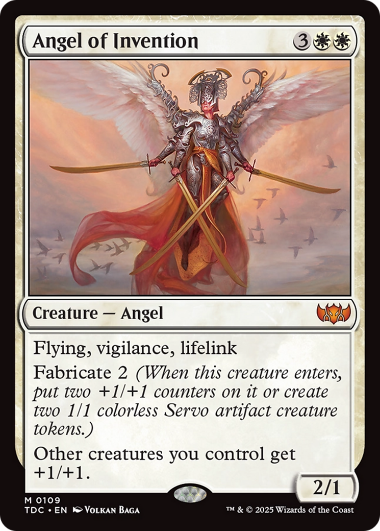 Image of Angel of Invention (TDC-109) - Commander: Tarkir: Dragonstorm