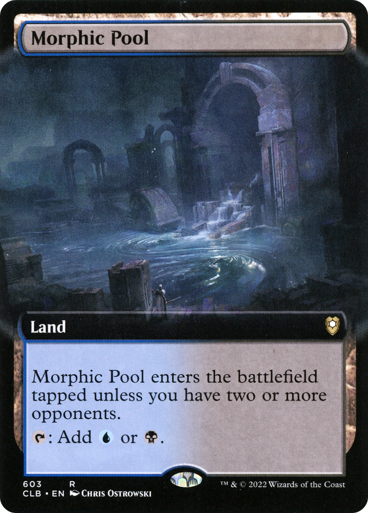 Image of Morphic Pool (Extended Art) (CLB-603) - Commander Legends: Battle for Baldur's Gate: (Extended Art) Foil
