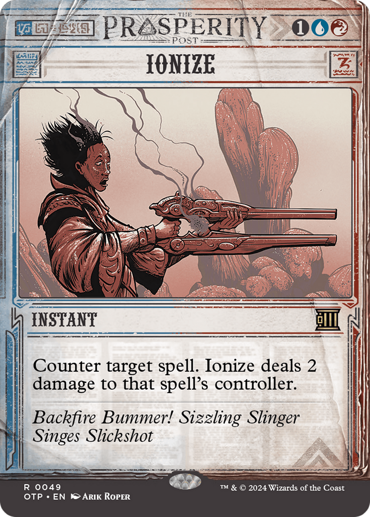 Image of Ionize (OTP-049) - Breaking News: (Showcase) (Borderless) Foil