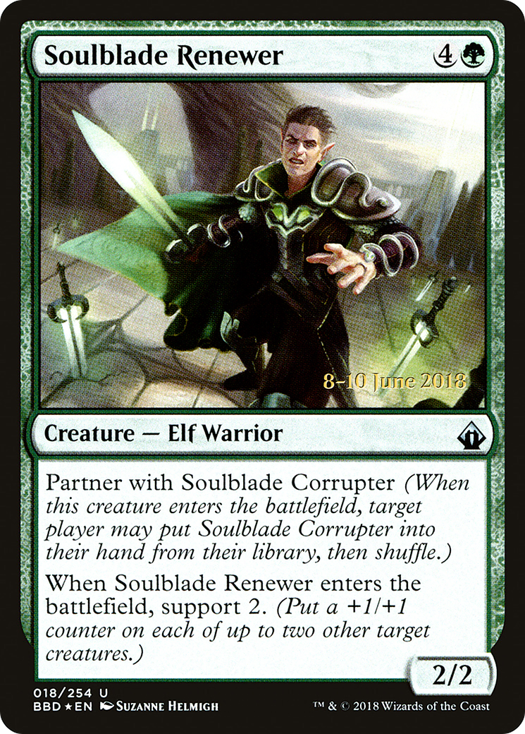Image of Soulblade Renewer (LARP-18S) - Battlebond Promos Foil