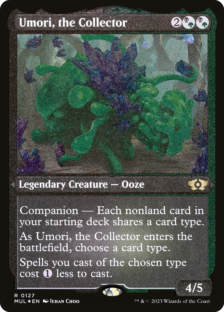 Image of Umori, the Collector (Foil Etched) (MUL-127) - Multiverse Legends: (companion) Foil