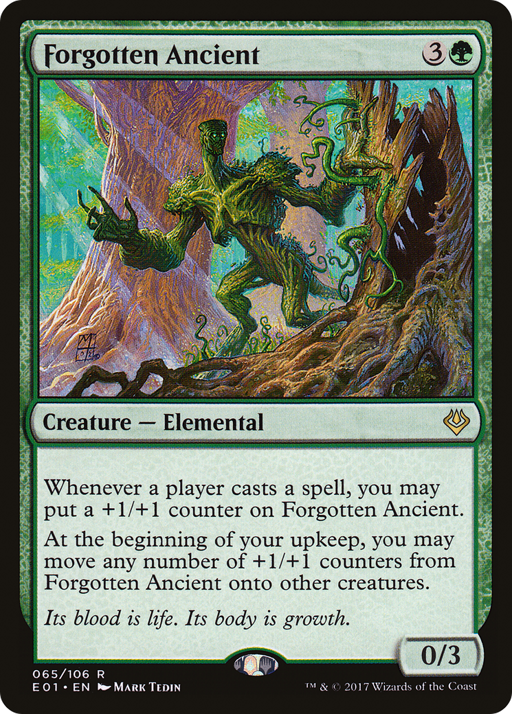 Image of Forgotten Ancient (AC2-065) - Archenemy: Nicol Bolas