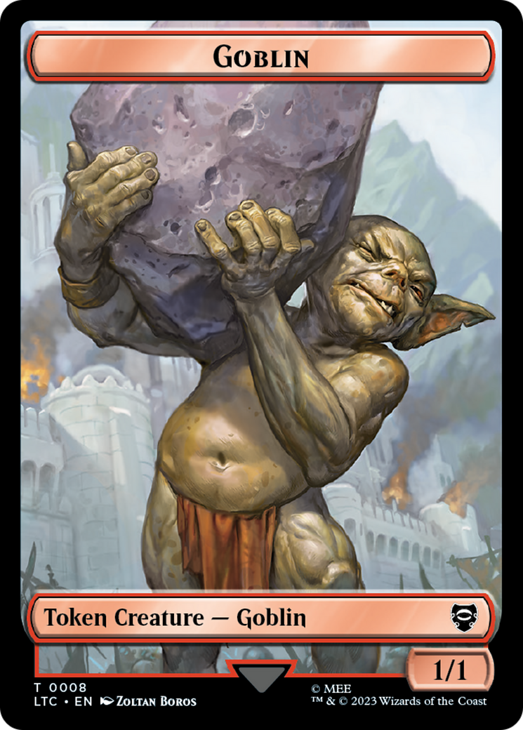 Image of Goblin (TLTC-008) - Tales of Middle-earth Commander Tokens
