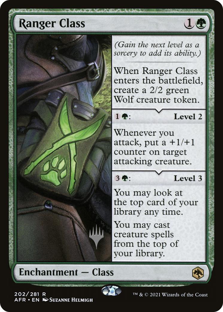 Image of Ranger Class (PPAFR-202P) - Adventures in the Forgotten Realms Promos Foil