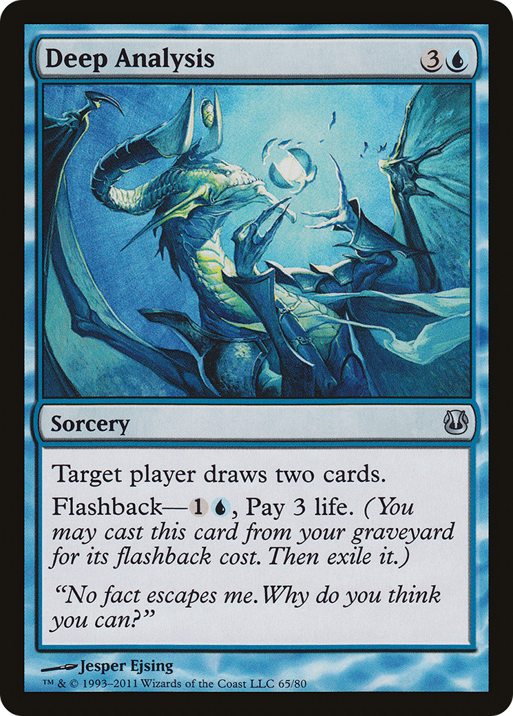Image of Deep Analysis (DDH-065) - Duel Decks: Ajani vs. Nicol Bolas
