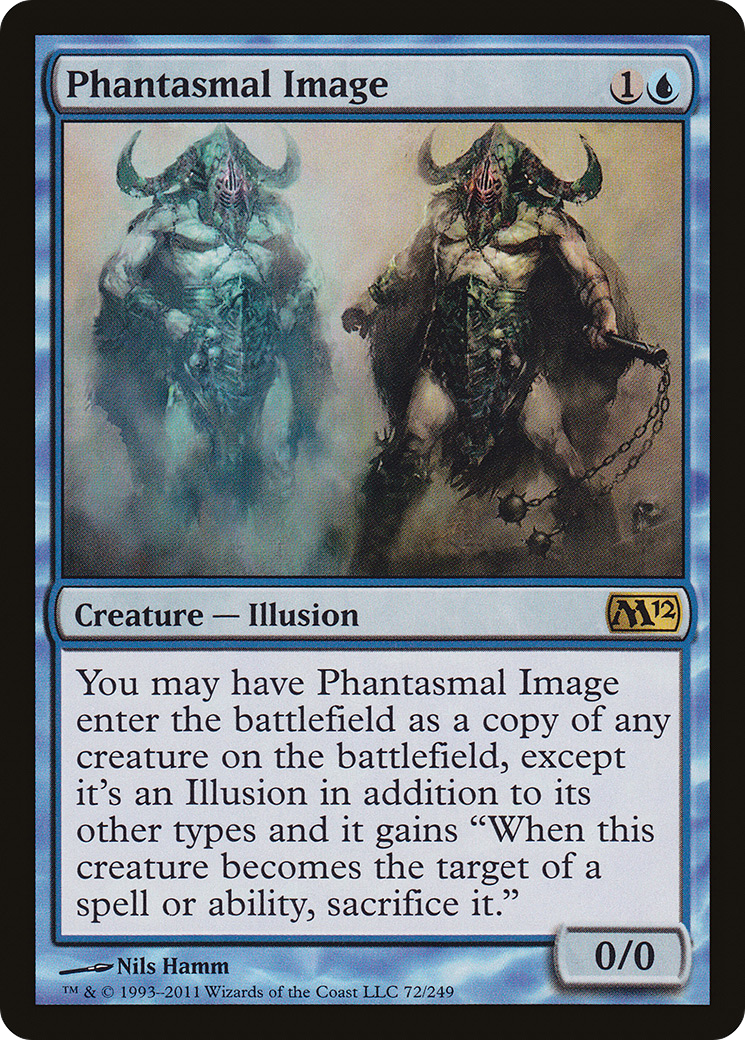 Image of Phantasmal Image (M12-072) - Magic 2012 Foil