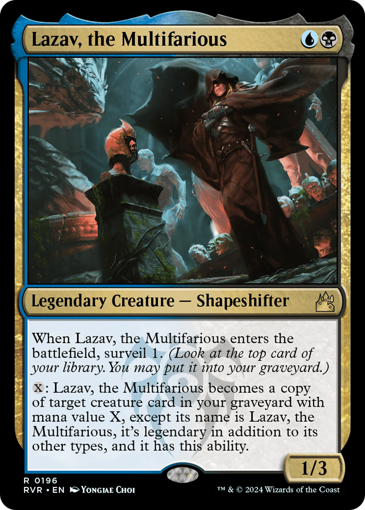 Image of Lazav, the Multifarious (RVR-196) - Ravnica Remastered