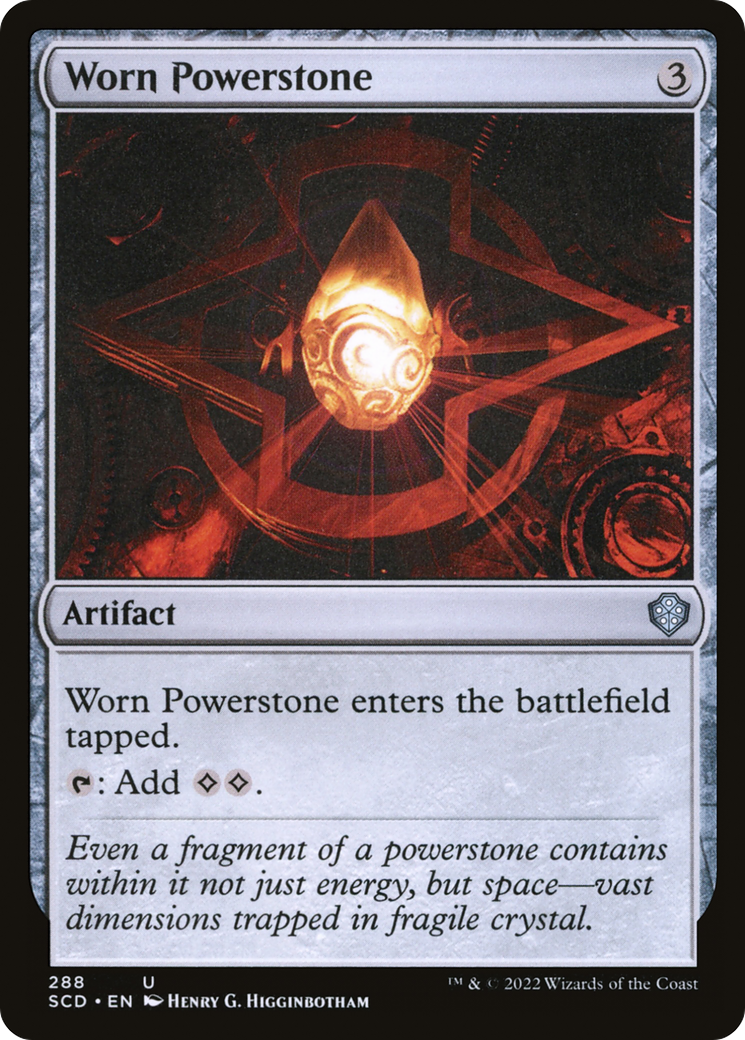 Image of Worn Powerstone (SCD-288) - Starter Commander Decks