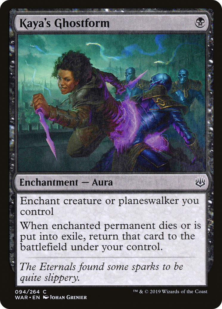Image of Kaya's Ghostform (WAR-094) - War of the Spark