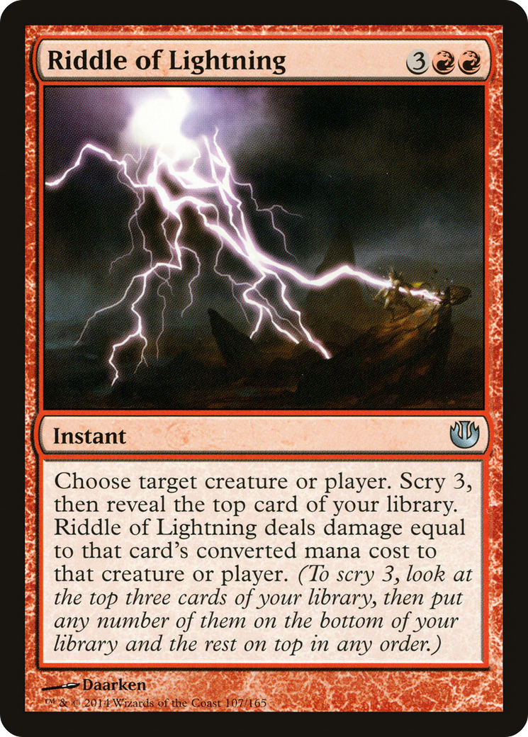 Image of Riddle of Lightning (JOU-107) - Journey into Nyx