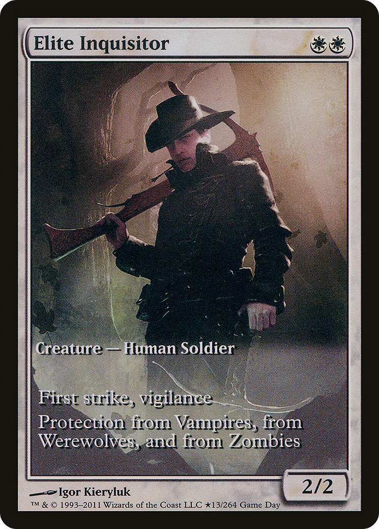 Image of Elite Inquisitor (GAME-013) - Innistrad Promos Foil