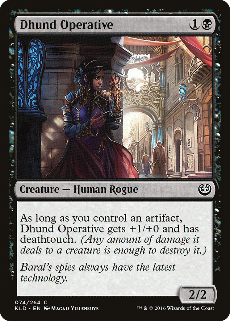 Image of Dhund Operative (KLD-074) - Kaladesh Foil