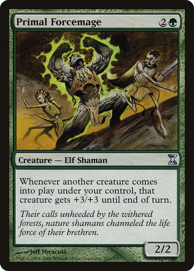 Image of Primal Forcemage (TSP-212) - Time Spiral Foil