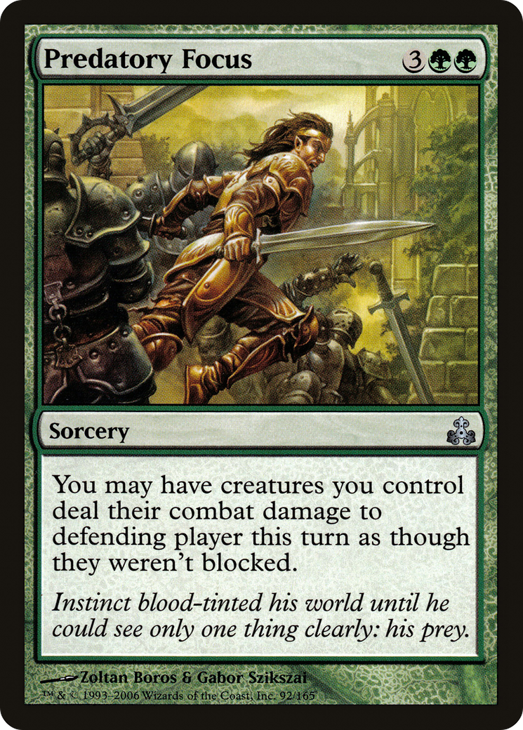 Image of Predatory Focus (GPT-092) - Guildpact