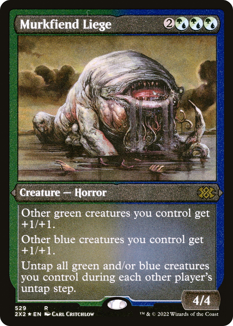 Image of Murkfiend Liege (2X2-529) - Double Masters 2022 Foil