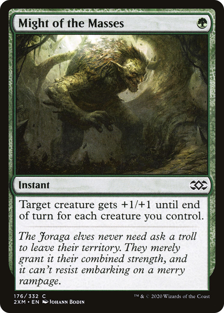 Image of Might of the Masses (2XM-176) - Double Masters